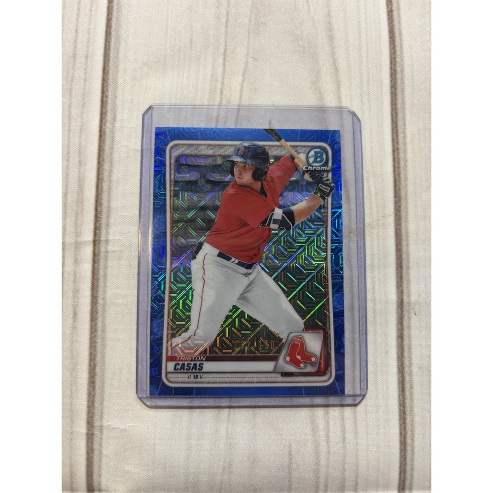 2020 Bowman Chrome Mega Box Triston Casas Prospects BCP-208 Boston Red Sox Card